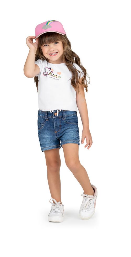 BLUSA INFANTIL - FEMININO - TAMANHO 4 AO 8 # 22291 - ANGERÔ