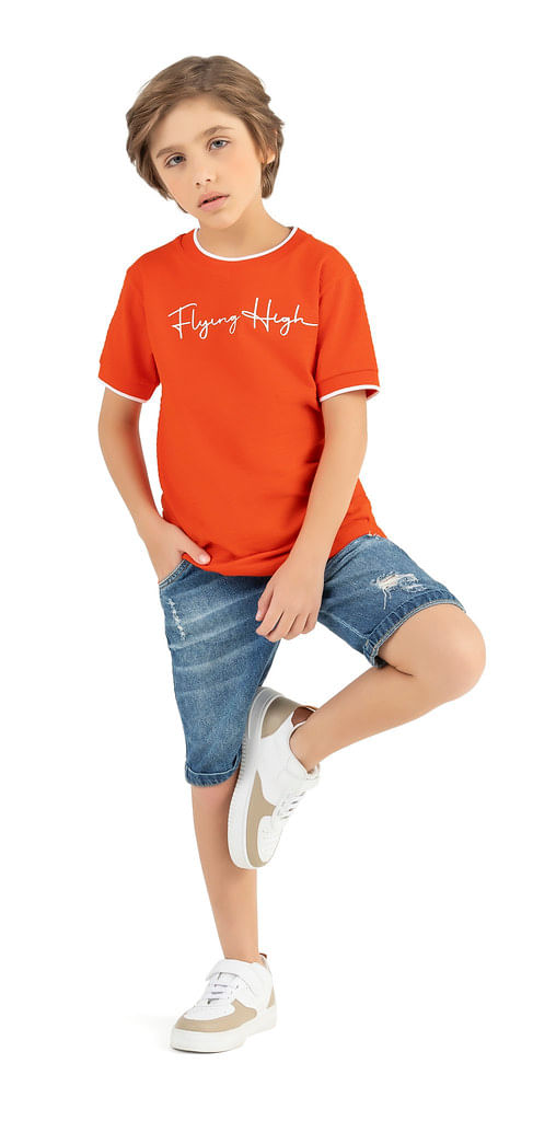 CAMISETA INFANTIL -MASCULINO - TAMANHO 4 AO 8 # 21465 - ANGERÔ