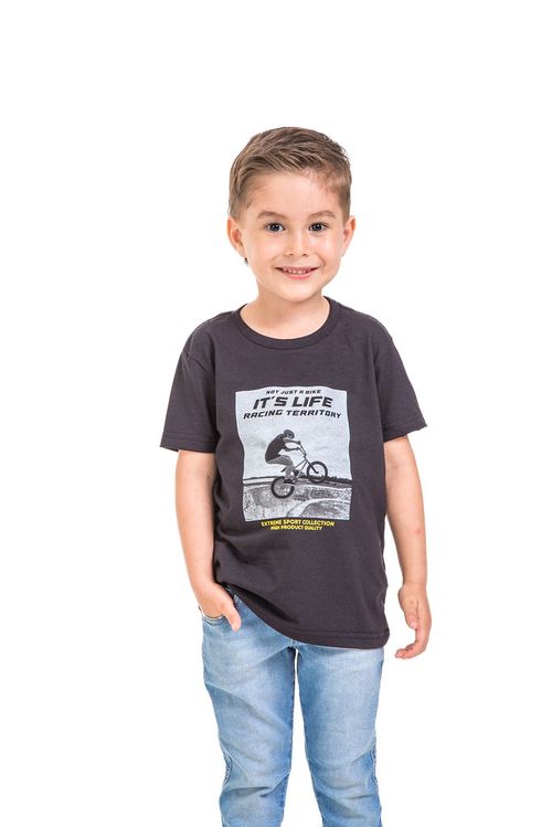 CAMISETA PRIMEIROS PASSOS - TAMANHO 1 AO 3 #10526 - SBA