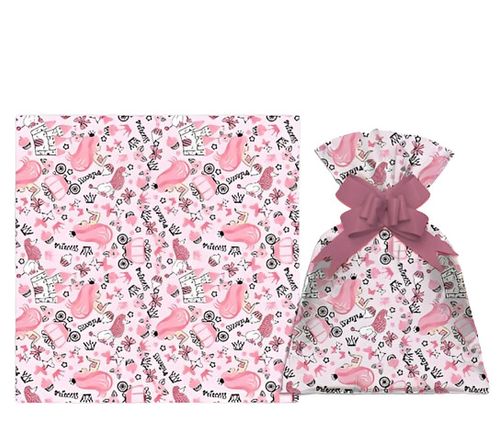 SAQUINHO PARA PRESENTE - 20X29 - PRINCESA TEEN - 50 UNIDADES #1199-273 - GALA PAIS & FILHOS