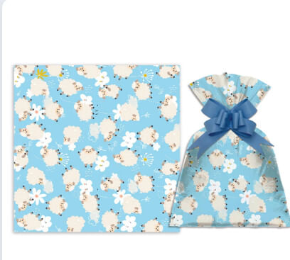 SAQUINHO PARA PRESENTE - 30X45 - OVELHINHA - 50 UNIDADES #1200-277 - GALA PAIS & FILHOS