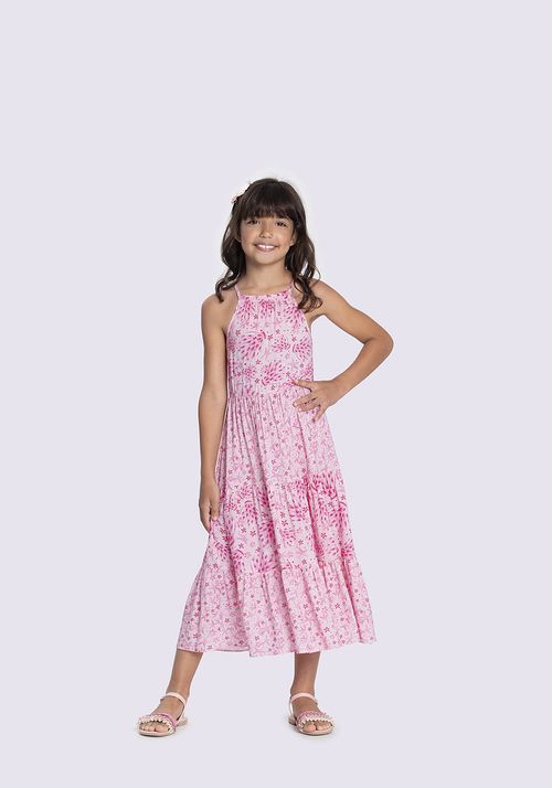 VESTIDO INFANTIL  4 AO 10 # 39465 - LUNENDER ALAKAZOO
