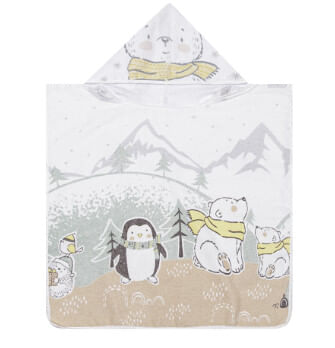 TOALHA PONCHO FELPUDA #46062 - PAPI