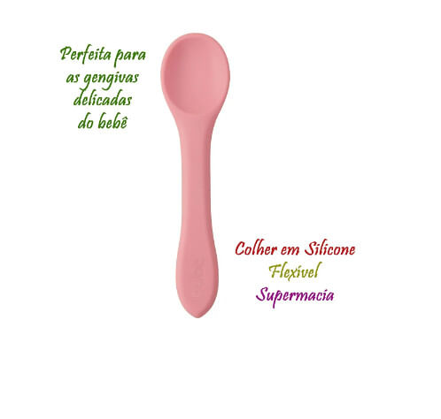 COLHER FLEXÍVEL EM SILICONE # 18785 - BUBA