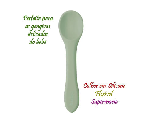 COLHER FLEXÍVEL EM SILICONE # 18786 - BUBA