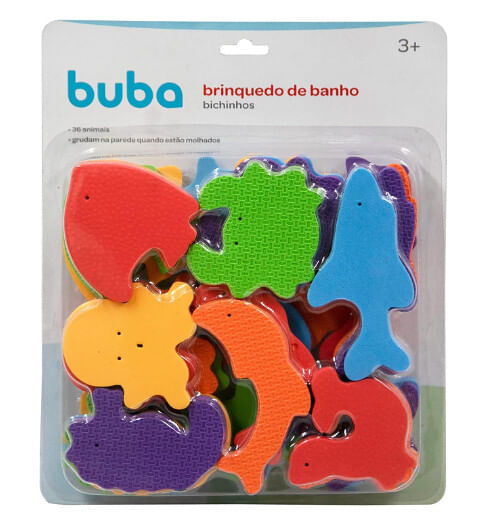 BRINQUEDO DE BANHO BICHINHOS # 15379 - BUBA