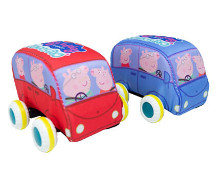 CARRINHO MACIO COM FRICÇÃO - PEPPA PIG # 20901 - YES TOYS