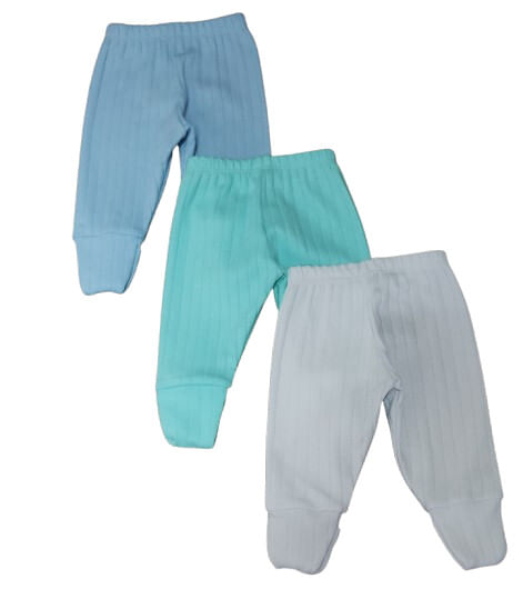 KIT CULOTE PÉ REVERSÍVEL - 3 UNIDADES - TAMANHO RN AO G #33909 - POP CUTE
