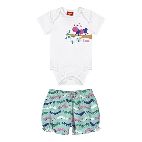 CONJUNTO FEMININO 6 A 24 MESES #1001188 - KYLY