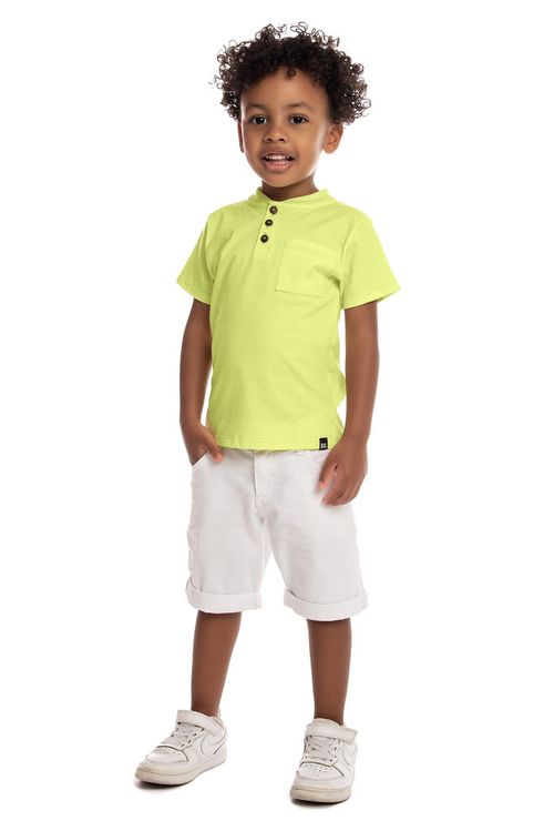 CAMISETA  MASCULINA 1 AO 3 #6828 - BY GUS