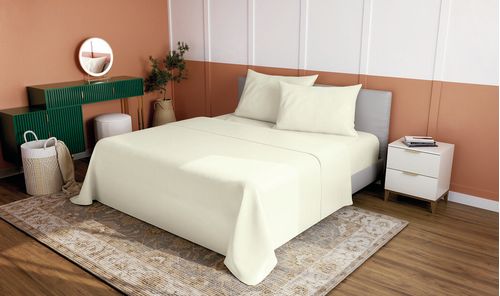 JOGO DE CAMA 100% ALGODÃO - SOLTEIRO - MATRIZ - 3 PEÇAS # 0597/598 - LEPPER