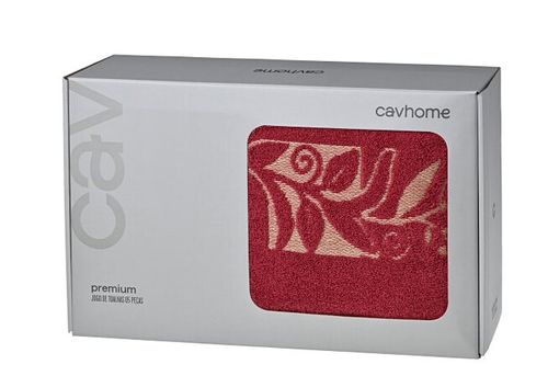 JOGO DE BANHO LYON- 5 PEÇAS #12329 - CAVHOME
