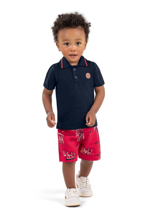 CONJUNTO INFANTIL - MASCULINO - TAMANHO  1 AO 3 # 201245 - ELIAN
