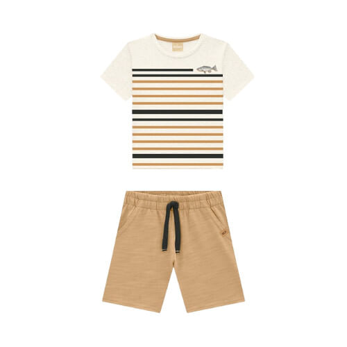 CONJUNTO - INFANTIL -  MASCULINO - TAMANHO 2 AO 3 # 2000577 - MILON