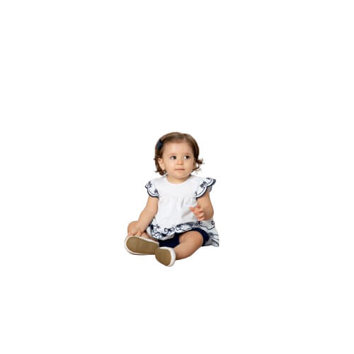 CONJUNTO - INFANTIL - FEMININO - TAMANHO 6 AOS 24 # 2000934 - MILON