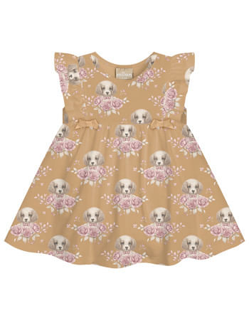 VESTIDO - INFANTIL - TAMANHO 6 AO 24 MESES # 2000620 - MILON