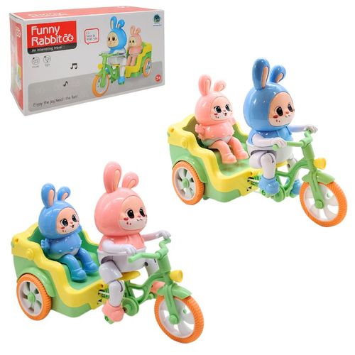 TRICICLO COELHO COM LUZ E SOM # TOYS-25008 - SUPER 99