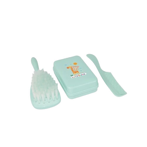 CONJUNTO ESCOVA PARA CABELO COM 2 PEÇAS #2401 - LULLY BEBÊ