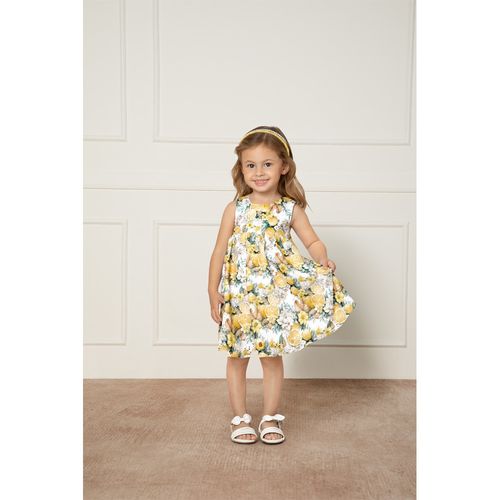 VESTIDO - INFANTIL - TAMANHO 4 AO 8  # 2000531 - MILON