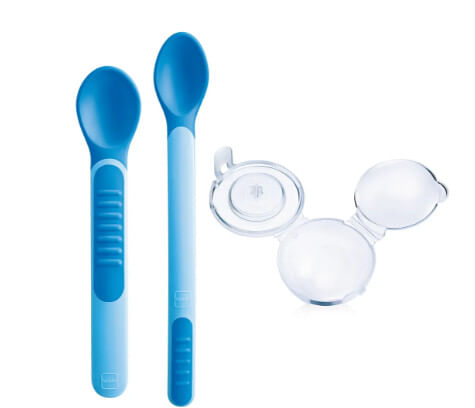 COLHER TERMOSSENSÍVEL - 2 UNIDADES # AL01021 - MAM BEBE SAUDE