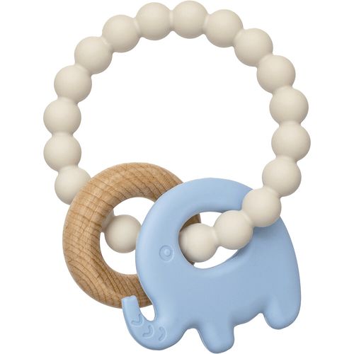 MORDEDOR EM SILICONE  E BAMBU - ELEFANTE # 18849 - BUBA