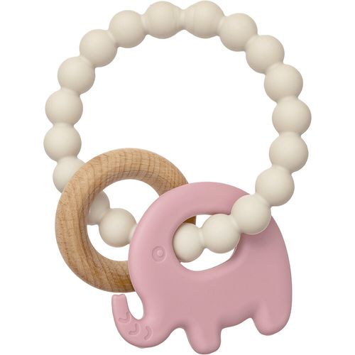 MORDEDOR EM SILICONE  E BAMBU - ELEFANTE # 18850 - BUBA