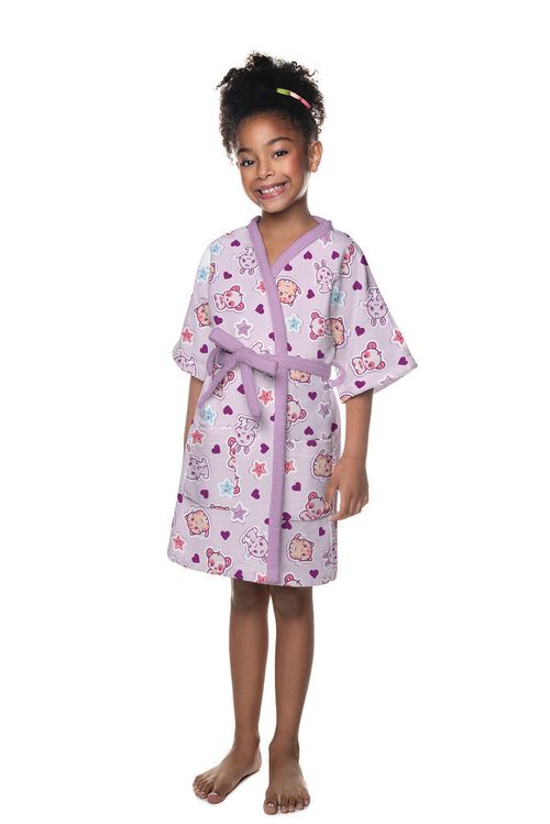 ROUPÃO AVELUDADO - INFANTIL - PET LOVE - TAMANHO P AO G # 073743 - LEPPER