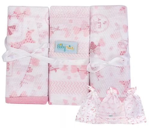 KIT SAQUINHO MATERNIDADE 3UN #531276 - MINASREY