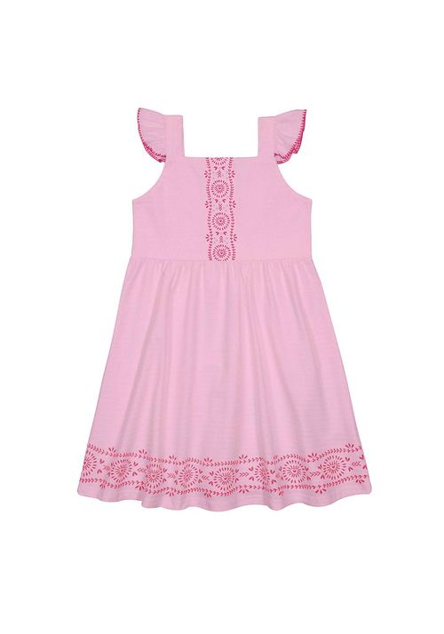VESTIDO INFANTIL - FEMININO - TAMANHO 4 AO 10 # 42896 - LUNENDER ALAKAZOO
