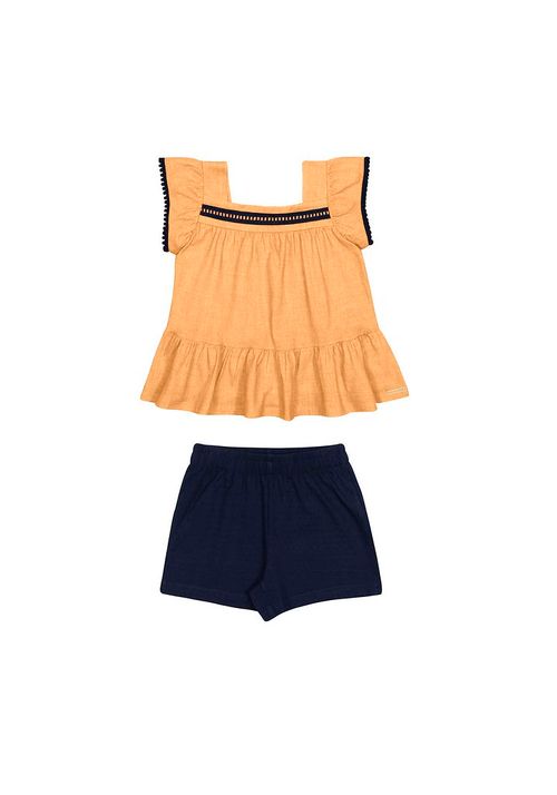 CONJUNTO - FEMININO - INFANTIL - TAMANHO 2 AO 3# 46859 - LUNENDER