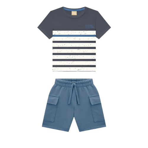 CONJUNTO - MASCULINO - INFANTIL - TAMANHO 2 AO 3 # 2000584 - MILON