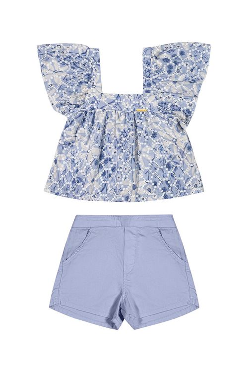 CONJUNTO INFANTIL - FEMININO - TAMANHO  4 AO 8 # 73207 - ELIAN
