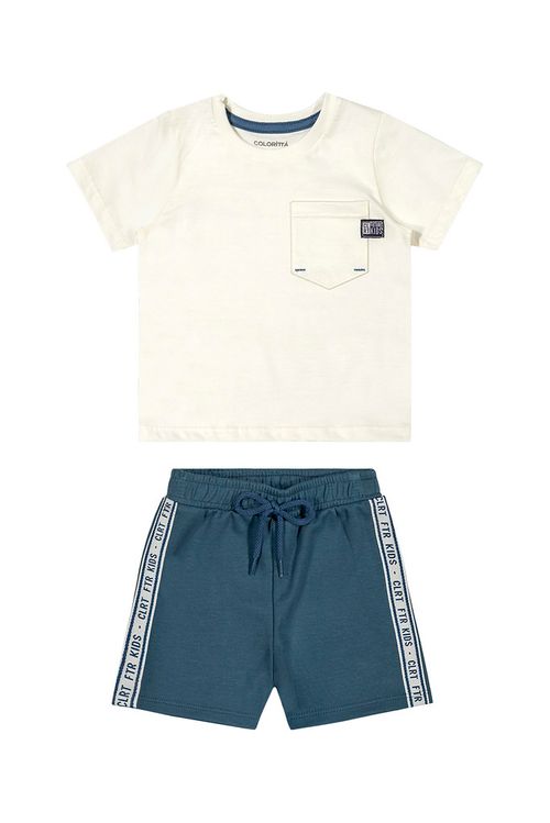 CONJUNTO INFANTIL - MASCULINO - TAMANHO P AO G # 70112 - COLORITTÁ