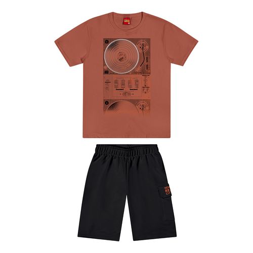CONJUNTO INFANTIL - MASCULINO - TAMANHO 4 AO 8 # 1000624 - KYLY