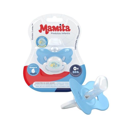 CHUPETA BORBOLETA DECORADA BICO SILICONE ANATOMICO - TAMANHO 2