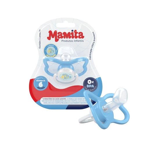 CHUPETA AMERICA BABY BICO SILICONE ANATOMICO - TAMANHO 2 #1205/0 - MAMITA