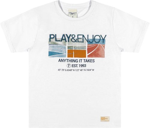 CAMISETA MASCULINO 4 AO 8 # 21491 - ANGERÔ