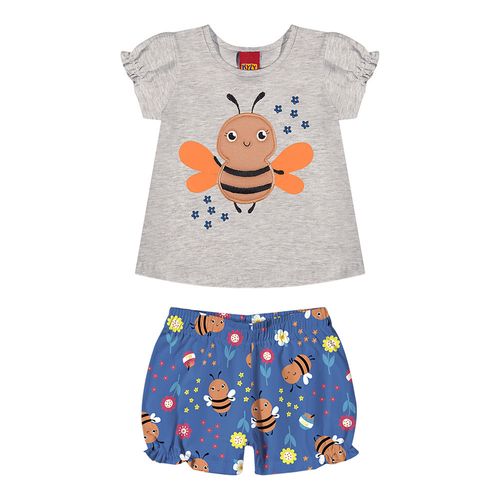 CONJUNTO INFANTIL-  FEMININO - TAMANHO P AO G #1000522 - KYLY