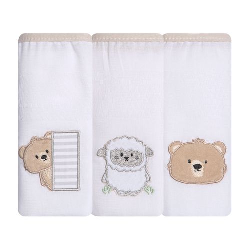 FRALDA 70CM X 70CM COM 3 UNIDADES #08403027 - PAPI