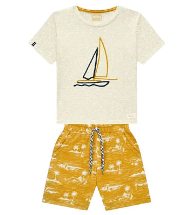 CONJUNTO  INFANTIL - MASCULINO - TAMANHO  P AO G # 2000583 - MILON