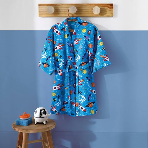 ROUPÃO FELPUDO INFANTIL - THE EXPLORER - TAMANHO P # 30009560 - DOHLER