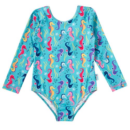 BODY MANGA LONGA PRAIA  KIDS - TAMANHO 4 AO 10 # 3296380 - TIP TOP