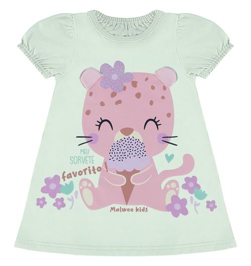 VESTIDO CURTO - TAMANHO 1 AO 3 # 1000122572 - MALWEE