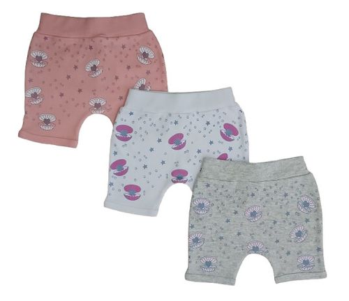 KIT SHORTS SARUEL - 3 UNIDADES - TAMANHO P AO G # 4558N - KORTE REKORTE