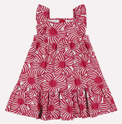 VESTIDO INFANTIL - FEMININO - TAMANHO 4 AO 8 # 1000667 - KYLY