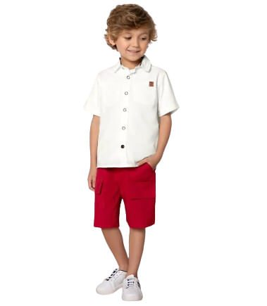 CONJUNTO  INFANTIL - MASCULINO - TAMANHO 1 # 2000611 - MILON