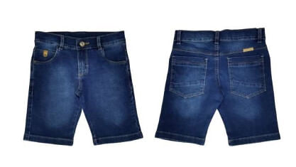 BERMUDA JEANS - MASCULINO - TAMANHO 4 AO 8 # 004513 - ARTICOLARE