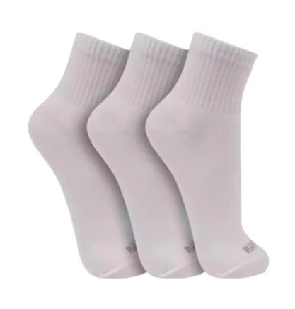 KIT MEIA CANO CURTO - 3 PARES - TAMANHO 33 A 44 # T8011K - TRIFIL