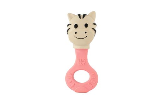 ZEBRA CHOCALHO ROSA # 022.05 - TEX TOY