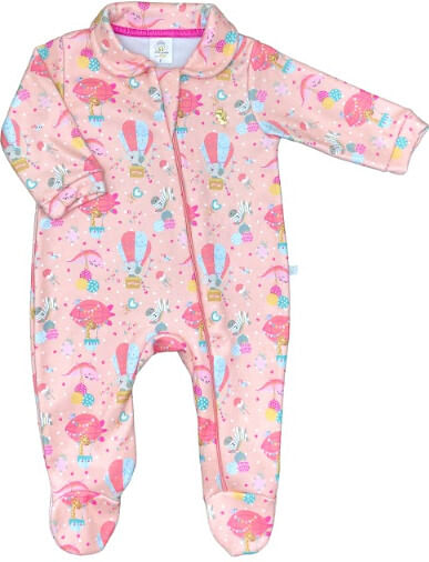 MACACÃO LONGO NEW SOFT DOCE - TAMANHO RN AO G # 26023 - PRESENTE DE ANJO